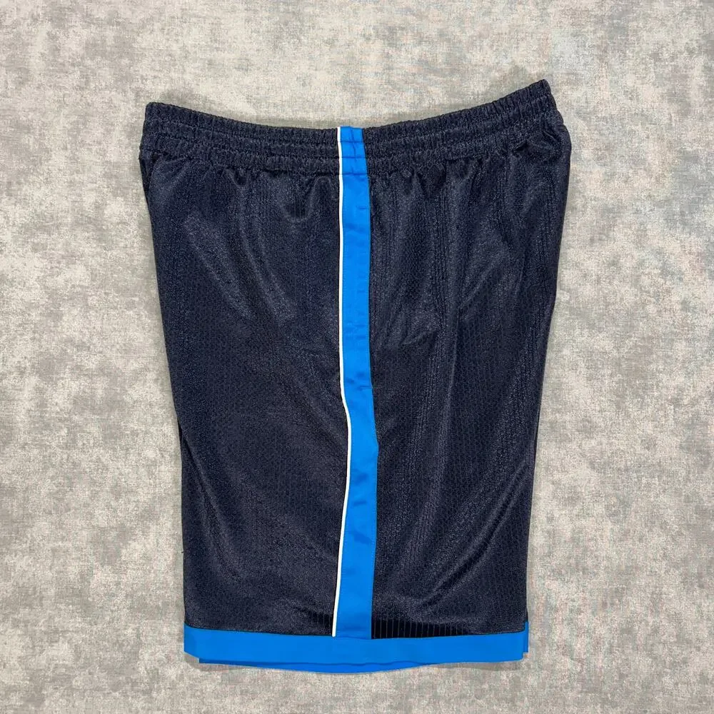 Vintage Y2K Spalding Navy blue basketball shorts mens Medium Athletic Baggy